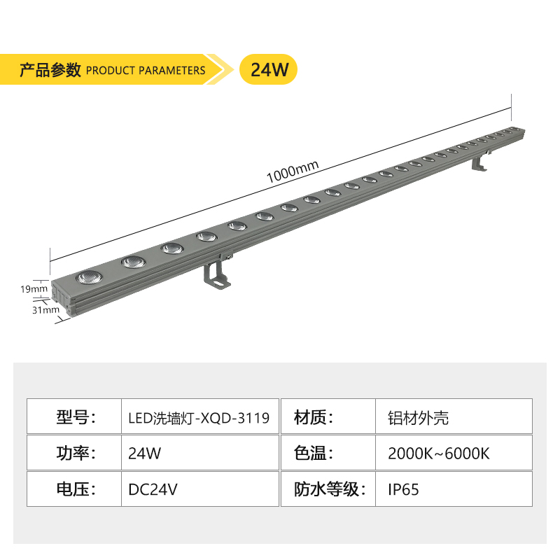 LED洗墻燈-3119(圖1) LED洗墻燈-3119(圖1)